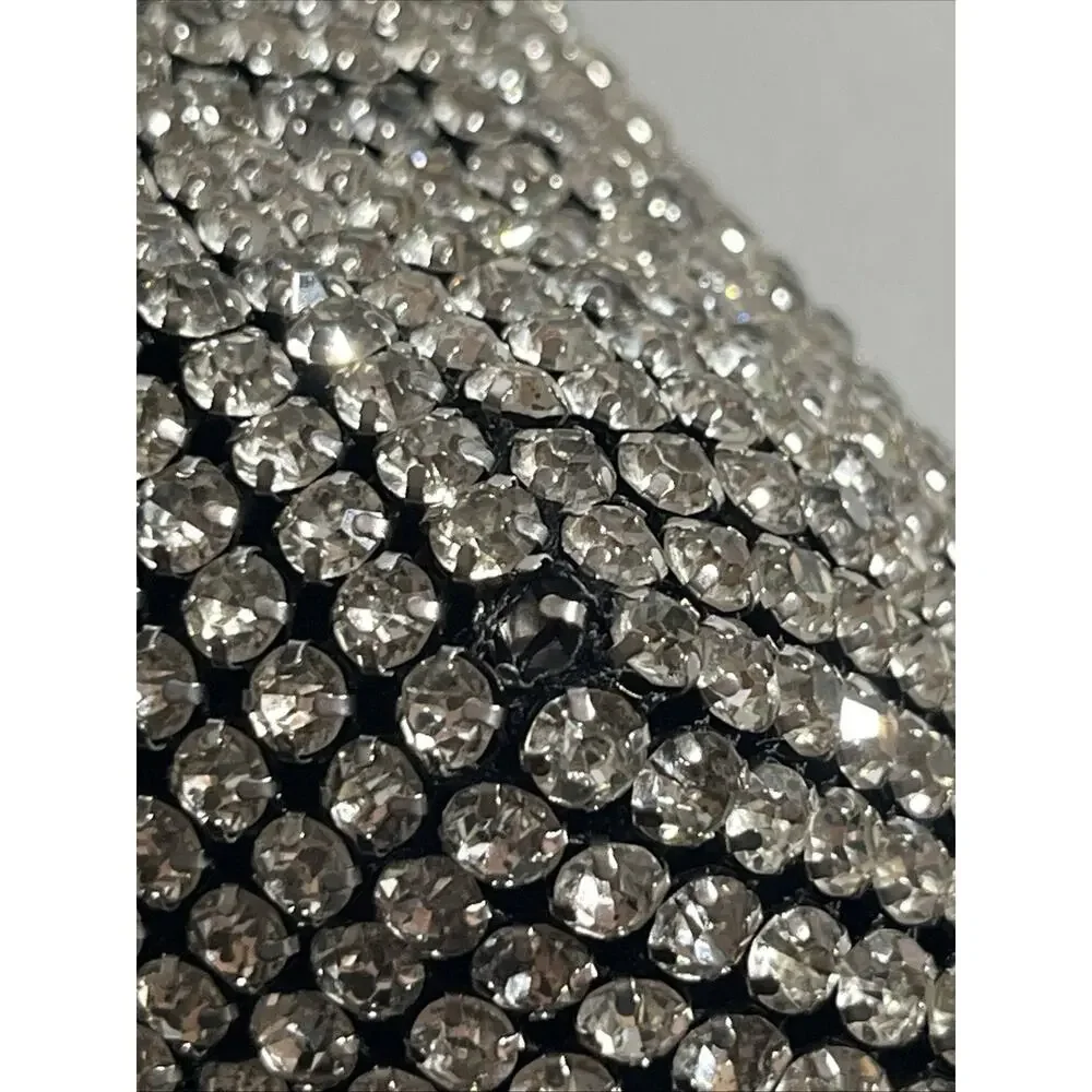 All Over Rhinestone Sparkle Mini Evening Formal Bag Purse Crystal Hoco Bling